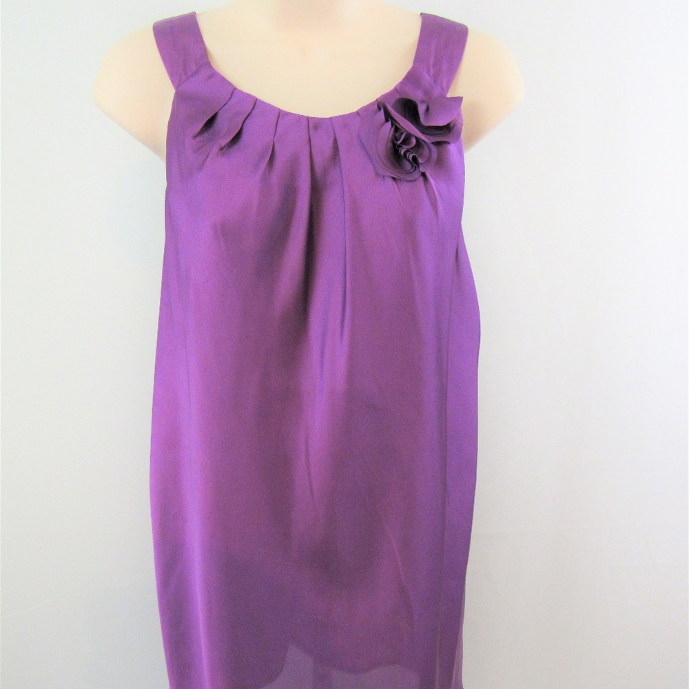EUC Covington Purple Sleeveless Blouse Top XL